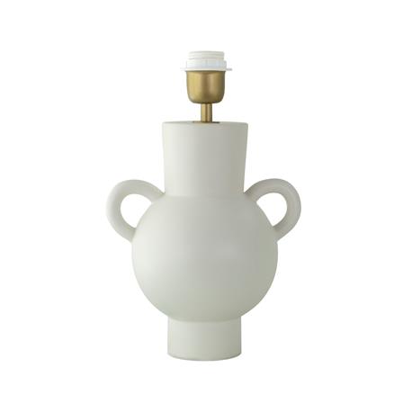 Lámpara de Mesa MENCÍA Cerámica Blanca Sin Pantalla