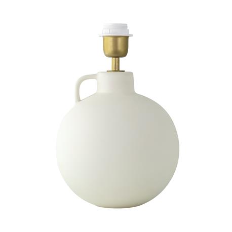 Lámpara de Mesa ELVIRA Cerámica Blanca Sin Pantalla