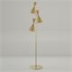 Lámpara de Pie XENA Metal Oro Oro 3 Luces G9