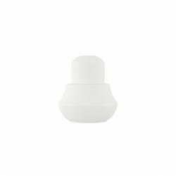 VIDRIO LISE CRISTAL BLANCO 13CM 1LUZ XTRELAMP