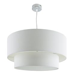 COLGANTE LIA PLISADO 50CM 2L BLANCO