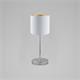 Lámpara de Mesa SURREY Blanco Oro Cromo