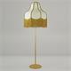 Lámpara Pie de Salón LIV Oro con Flecos Oro