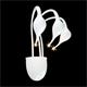 APLIQUE PARED CISNE BLANCO 3 LUCES 3 X G4