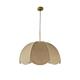 Lámpara de Techo VALENTINA Yute Natural con Galón Yute D50