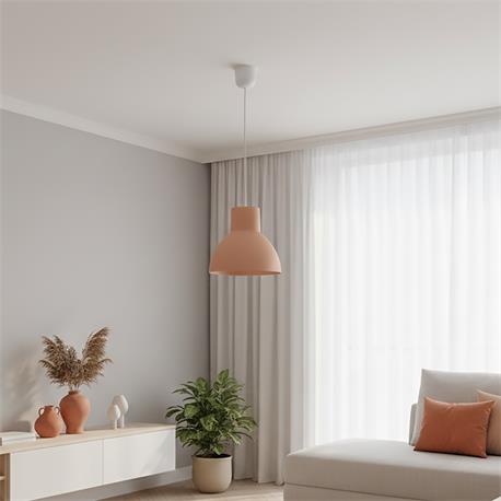 COLGANTE BELL 1L NARANJA PASTEL D20