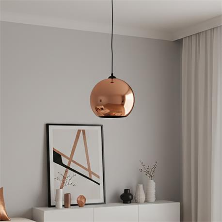 COLGANTE CRISTAL MONACO COBRE 30CM