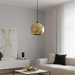 COLGANTE CRISTAL MONACO ORO 30CM