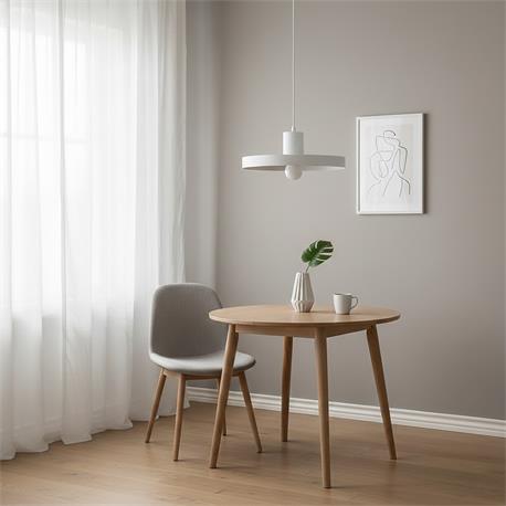 COLGANTE LE MANS METAL BLANCO 30CM