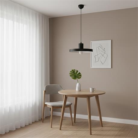 COLGANTE LE MANS METAL NEGRO 30CM