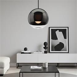 COLGANTE CRISTAL MARSELLA GRAFITO 30CM