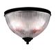 PLAFON MOSCU CRISTAL MARRON LED 35 CM 28W 3 IN 1