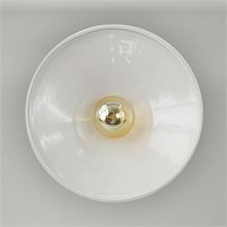 Plafón techo/pared JULIANA 1 luz gris