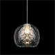 COLGANTE SELENA 1L GLOBO CROMO D30