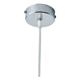 COLGANTE SELENA 1L GLOBO CROMO D30
