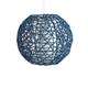 COLGANTE RATTAN COLOR AZUL D30