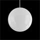 COLGANTE BLANCO CON BOLA CRISTAL NOEL 35CM