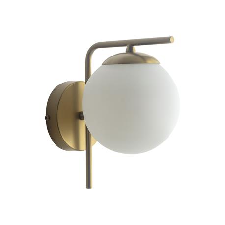 Aplique de Pared Oro y Cristal Blanco | Serie PATRICIA