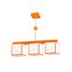 LAMPARA INFANTIL NARANJA C/P 12CM