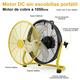 Ventilador Industrial Recargable 25w | Serie SOLVEIG