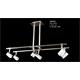 LAMPARA CROMO SS005- 6XG9 SUSP FIJA