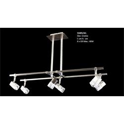 LAMPARA CROMO SS005- 6XG9 SUSP FIJA