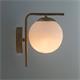 Aplique de Pared Oro y Cristal Blanco | Serie PATRICIA