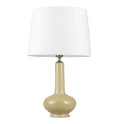 SOBREMESA CERAMIC. BELL BEIG C/PANTALLA