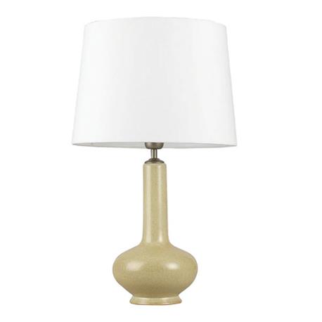 SOBREMESA CERAMIC. BELL BEIG C/PANTALLA