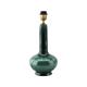 Armadura Lámpara de Mesa BELL Cerámica Verde Metal Oro