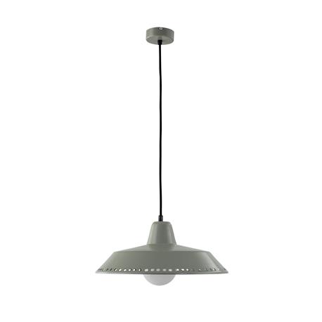 Lámpara de Techo de Metal Gris | Serie NORA