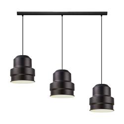 Lámpara Colgante de Metal Negro | Serie NAZARET