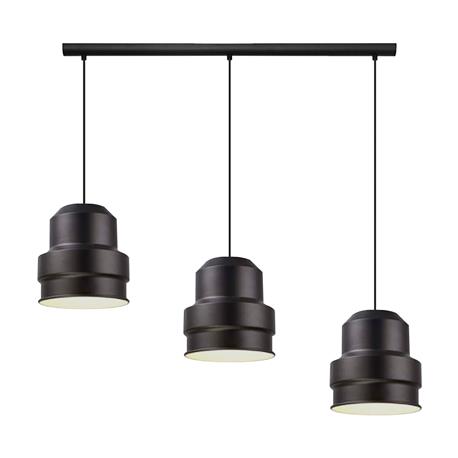 Lámpara Colgante de Metal Negro | Serie NAZARET