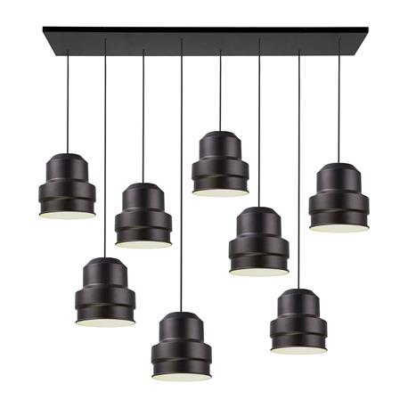 Lámpara Colgante de Metal Negro | Serie NAZARET