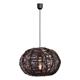 COLGANTE RATTAN LAVANDA MARRÓN 40CM