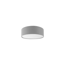 Plafón de Techo de Metal Gris d18 | Serie ALMUDENA