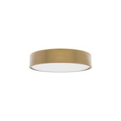 Plafón de Techo de Metal Oro d27 | Serie ALMUDENA