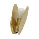 Aplique de Pared Oro de Metal | Serie GRETA