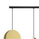 Lámpara de Techo de Metal Oro y Tres Luces | Serie GRETA