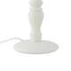 Lámpara de Mesa de Madera Blanca Alta | Serie AGNES