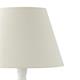 Lámpara de Mesa de Madera Blanca Alta | Serie AGNES