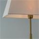 Lámpara de Mesa Oro con Pantalla Rectangular | Serie RAIZA