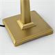 Lámpara de Mesa Oro con Pantalla Rectangular | Serie RAIZA