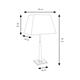 Lámpara de Mesa Oro con Pantalla Rectangular | Serie RAIZA