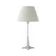Lámpara de Mesa Blanca y Pantalla Blanca, 58cm | Serie DANA