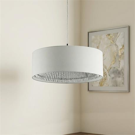 COLGANTE SALOMON II D45 BLANCO