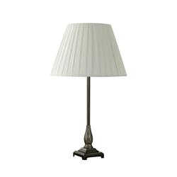 Lámpara de Mesa Negra con Pantalla Blanca | Serie UMBRA