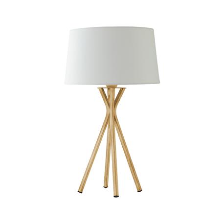 SOBREMESA DIANE ORO E27 C/PANTALLA