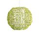 COLGANTE RATTAN COLOR VERDE D30