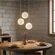 PLAFON HILOS 3 LUCES BLANCO SERIE MIRTO